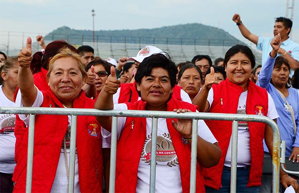 Afinan antorchistas últimos detalles para 30 Aniversario