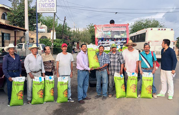 Campesinos de la Ciénega reciben insumo agrícola