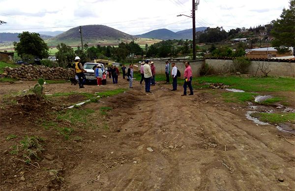 Comunidades de Temascalcingo beneficiadas por la gestión antorchista