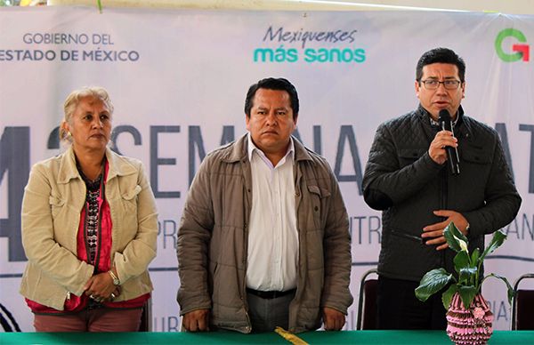 Cuarta Semana Estatal de Protección Contra Riesgos Sanitarios