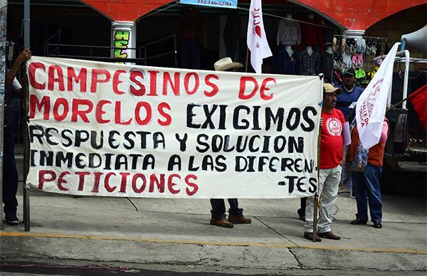 Denuncia pública en San Bartolo Morelos