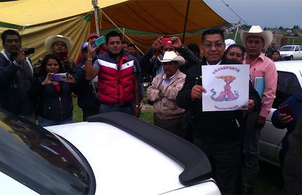 La comunidad de San Antonio la Cienega, Barrio La Rosa apertura nueva base de taxis.