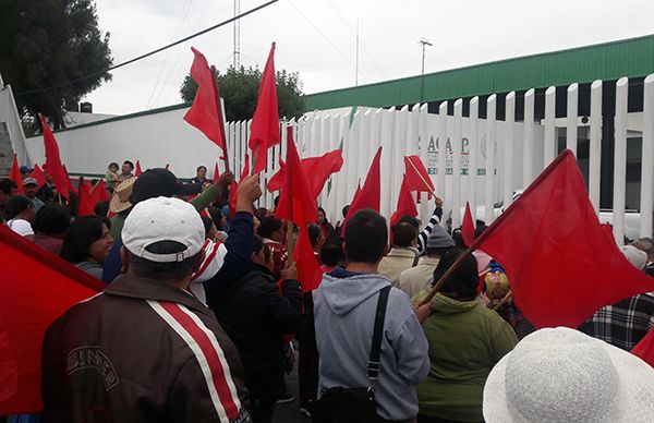 Se suman hidalguenses a exigencia nacional por incumplimiento de Sagarpa