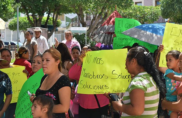 Protestas por incumplimiento del presidente municipal