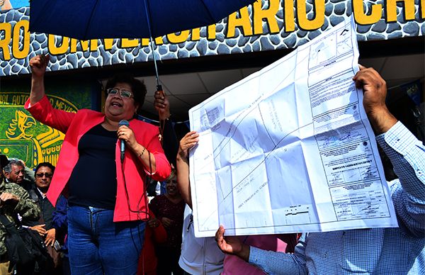 Logramos la entrega de los terrenos para el Parque Industrial: Rosalba Pineda Ramírez