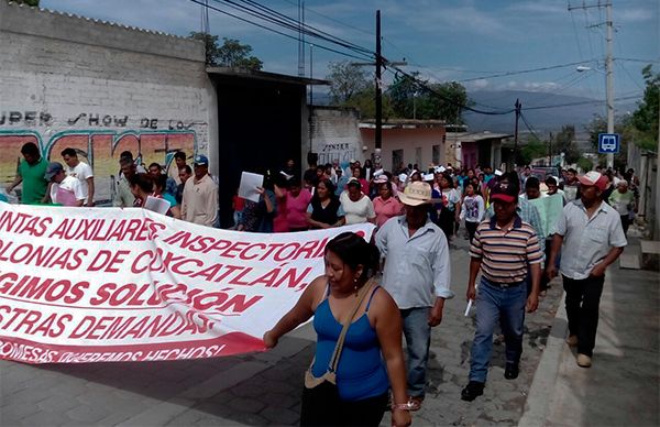 Protestan por falta de atención a demandas