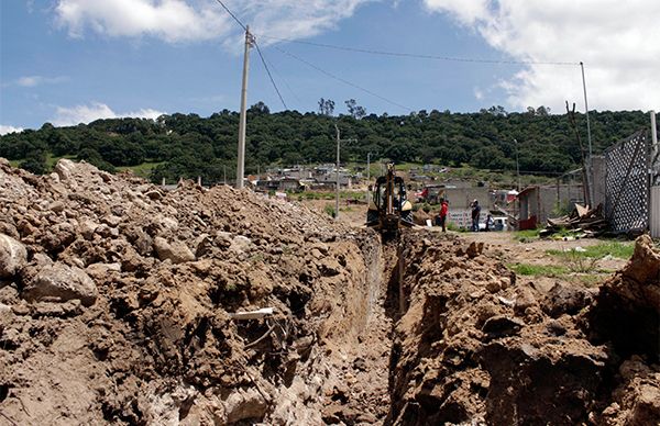 Arranca implementación de drenaje en la colonia Pedro Sánchez   