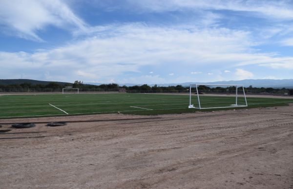 A punto de concluir la primera etapa de la unidad deportiva en La Concordia