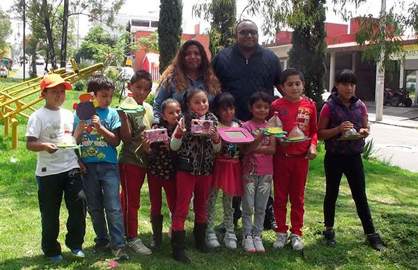 Concientizan a los niños  a favor del medio ambiente