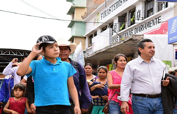 Por cuarta ocasión, antorchistas salen a la calle para exigir entrega de insumos agrícolas