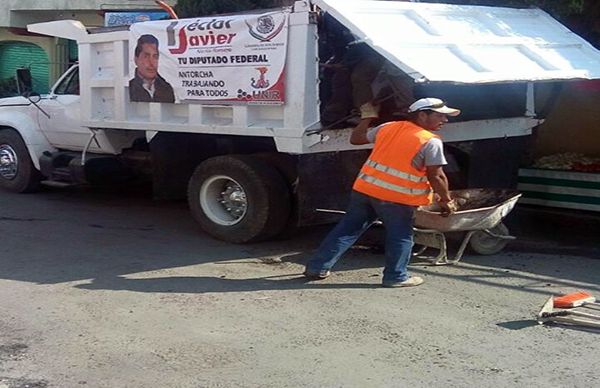  Continúa campaña de bacheo en Nicolás Romero                  