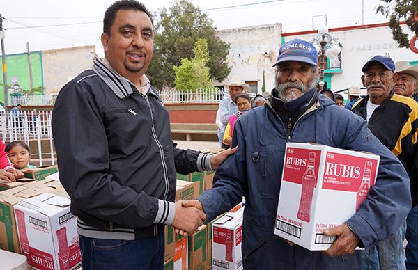  Ayuntamiento de Villa de Ramos cumple apoyando a adultos mayores