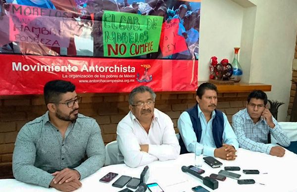 Oaxaqueños condenan agresiones en contra de  antorchistas morelenses