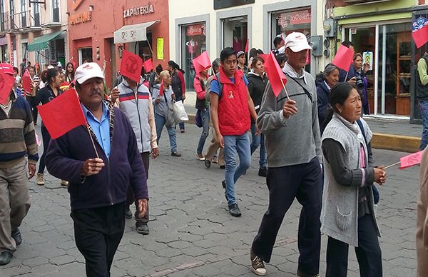 Gobierno de Tlaxcala niega solución a múltiples peticiones de Antorcha