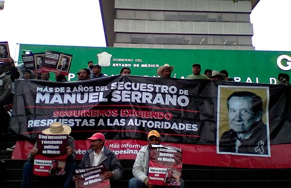 Justicia para el secuestro y asesinato político de Manuel Serrano