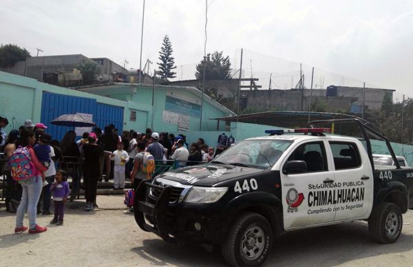   Policía local pone en marcha operativo Regreso a Clases 2016