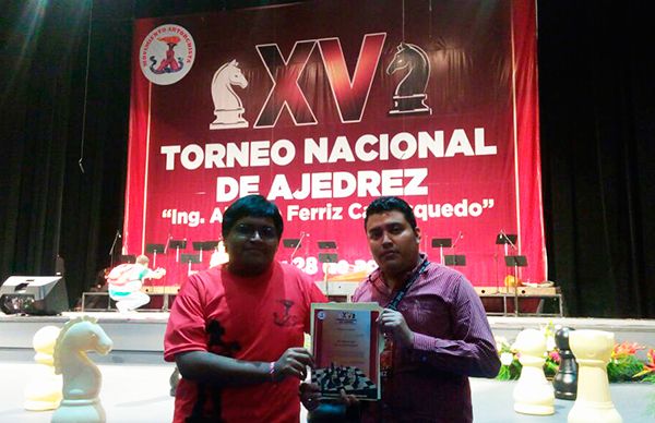 Exitosa participación de Guerrero  en el XV Torneo Nacional de Ajedrez