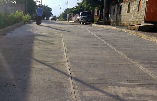 Concluyen obras de pavimentación en Jalapa del Marqués