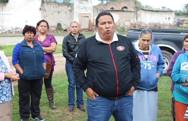 Ayuntamiento realiza una obra más en Villa de Arriaga.