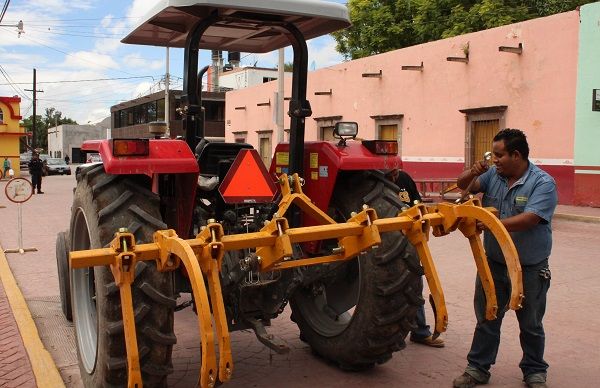 Próxima entrega de implementos agrícolas en Villa Hidalgo, producto de la gestión de gobierno antorchista.