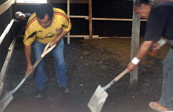  Construyen vecinos oficina de gestión para mejorar comunidad   