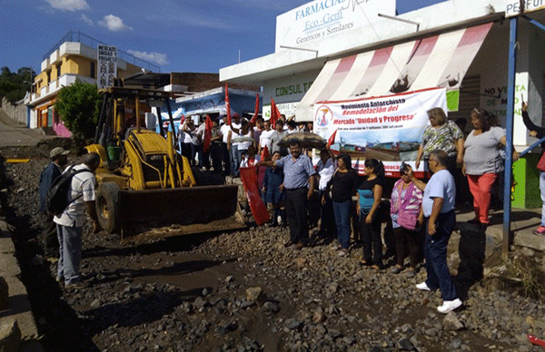 Arranca remodelación del mercado Unidad y Progreso: Antorcha