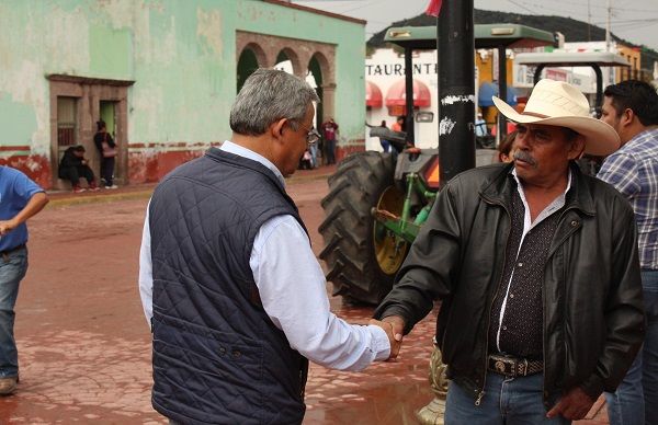 Entregarán semilla de frijol para habitantes de Villa Hidalgo.