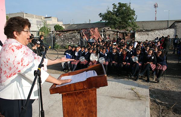 Con mejores planteles reforzamos la calidad educativa: Rosalba Pineda