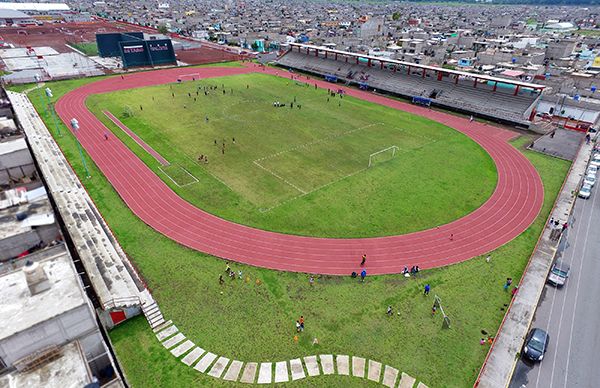 Impulsan deporte en Chimalhuacán