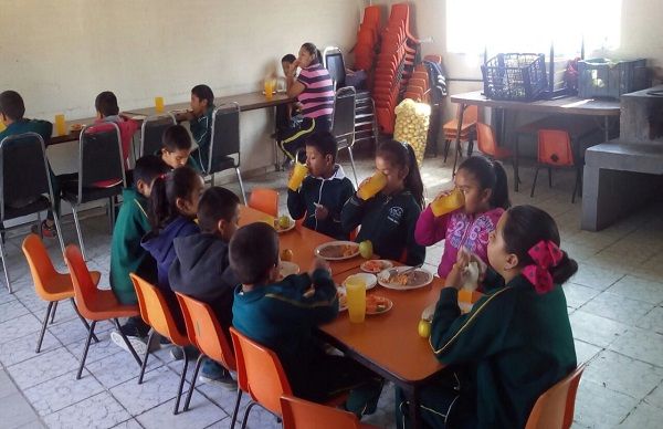 Supervisa DIF de Armadillo de los Infante reparto adecuado de desayunos en centros educativos