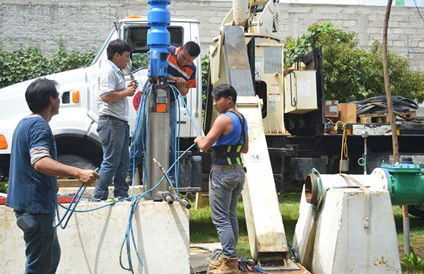  Concluye reparación del pozo Refugio