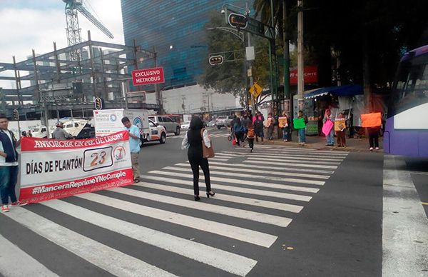 Mancera no cumple y reprime; 24 días de protestas en la Ciudad de México