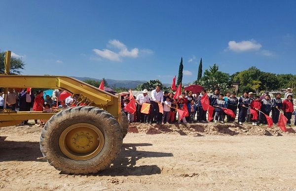 Alcalde antorchista de Armadillo de los Infante arranca importante obra de pavimentación