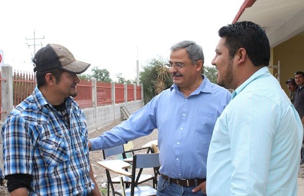 Concluyen obras en escuelas de Villa Hidalgo.