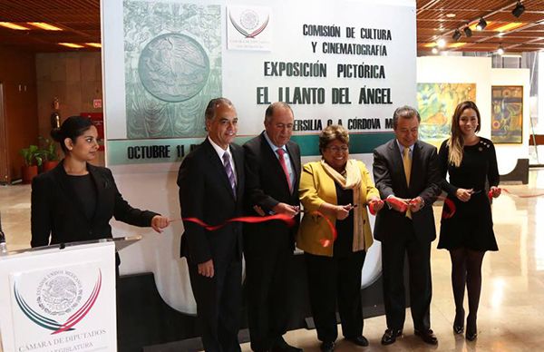  Inauguran en San Lázaro la exposición El llanto del ángel