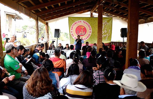   Habitantes de la montaña texcocana refuerzan confianza en esta organización 