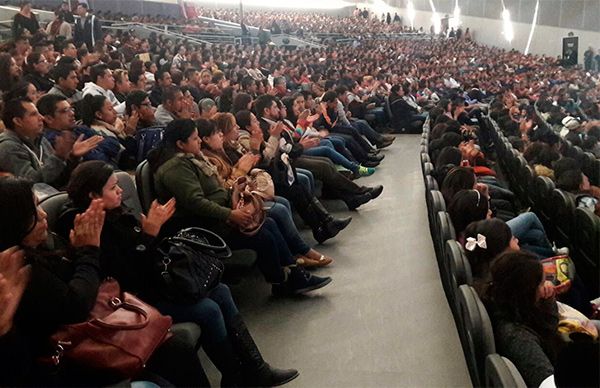 Participa magisterio hidalguense en segundo Congreso Nacional de Antorcha Magisterial 