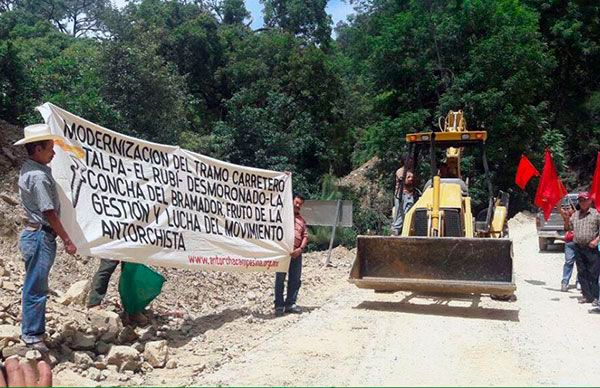  Culmina obra carretera en la Montaña de Talpa