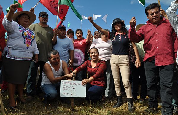 Inauguran creación de colonia antorchista en Córdoba