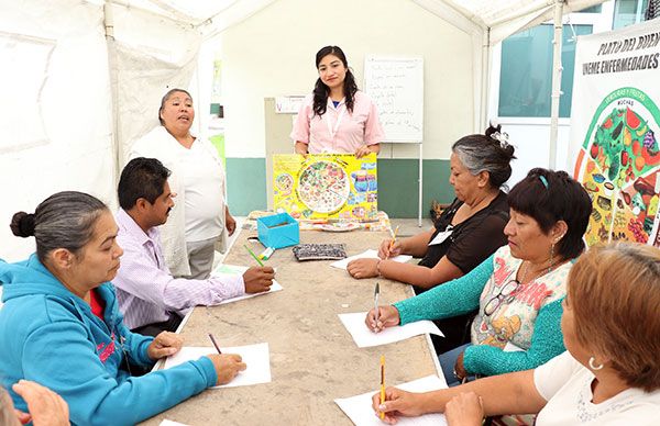 Talleres para personas con diabetes