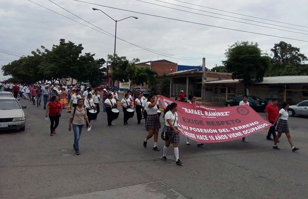 Suma apoyo ciudadano la prepa Rafael Ramírez ante posible desalojo