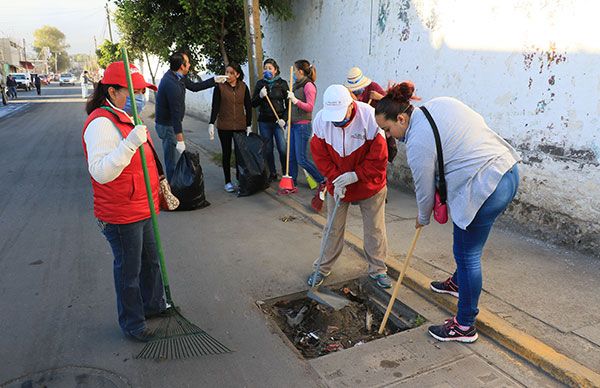  Promueven participación ciudadana en la limpieza del municipio