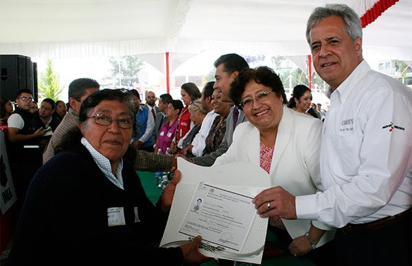 Chimalhuacán supera meta de Programa Especial de Certificación