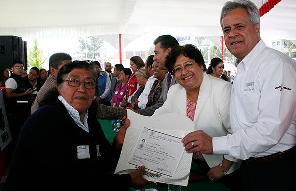 Chimalhuacán supera meta de Programa Especial de Certificació