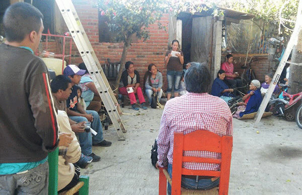 Se crea nuevo grupo antorchista en la isla de Jarácuaro