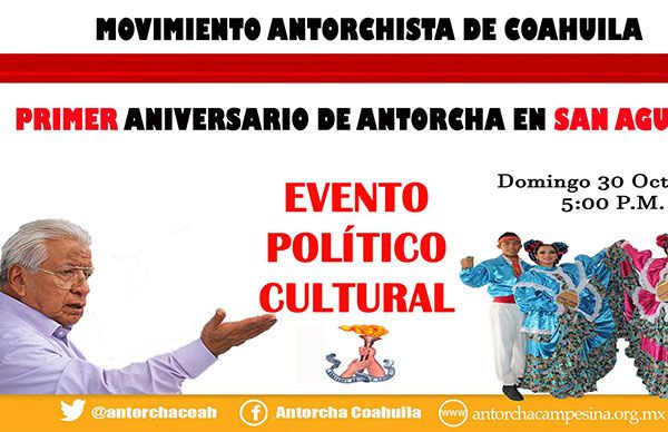 Este domingo, festejarán el 1Âº aniversario de la colonia San Agustín