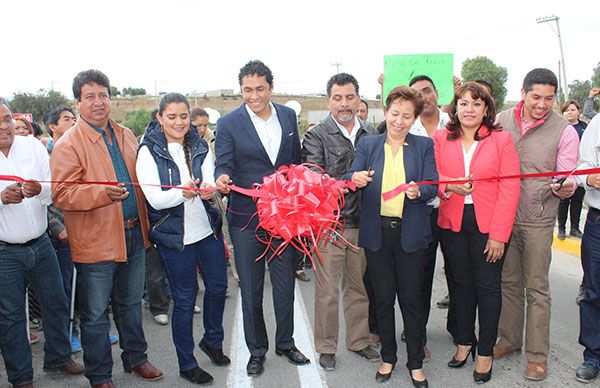 Inauguración de puente vehicular Cuatro Vientos