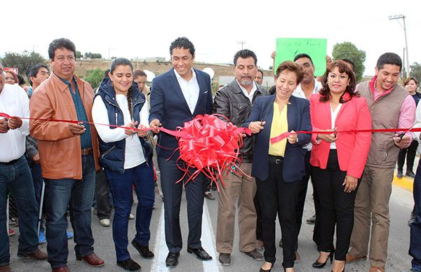 Inauguración de puente vehicular Cuatro Vientos