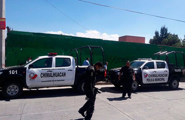  Seguridad Pública de Chimalhuacán prepara operativo por Día de Muertos