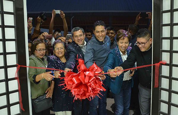  Maricela Serrano inaugura parroquia en el Cerro del Tejolote